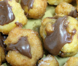 Frittelle al cioccolato